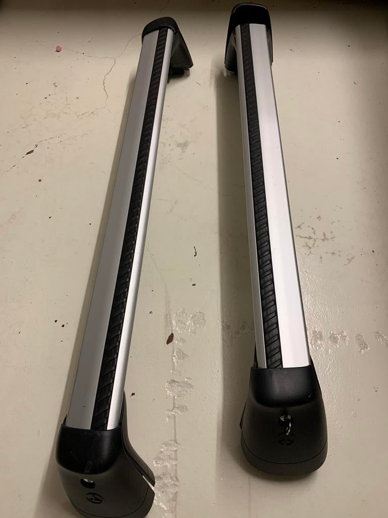 Originele Mercedes dakdragers – complete set – goede staat, Ophalen, Zo goed als nieuw