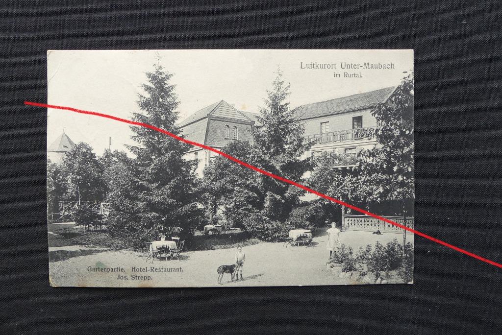 Postkaart 25/4/1914 Luftkurort Unter-Maubach, Duitsland, Ophalen of Verzenden, Voor 1920, Gelopen, Duitsland