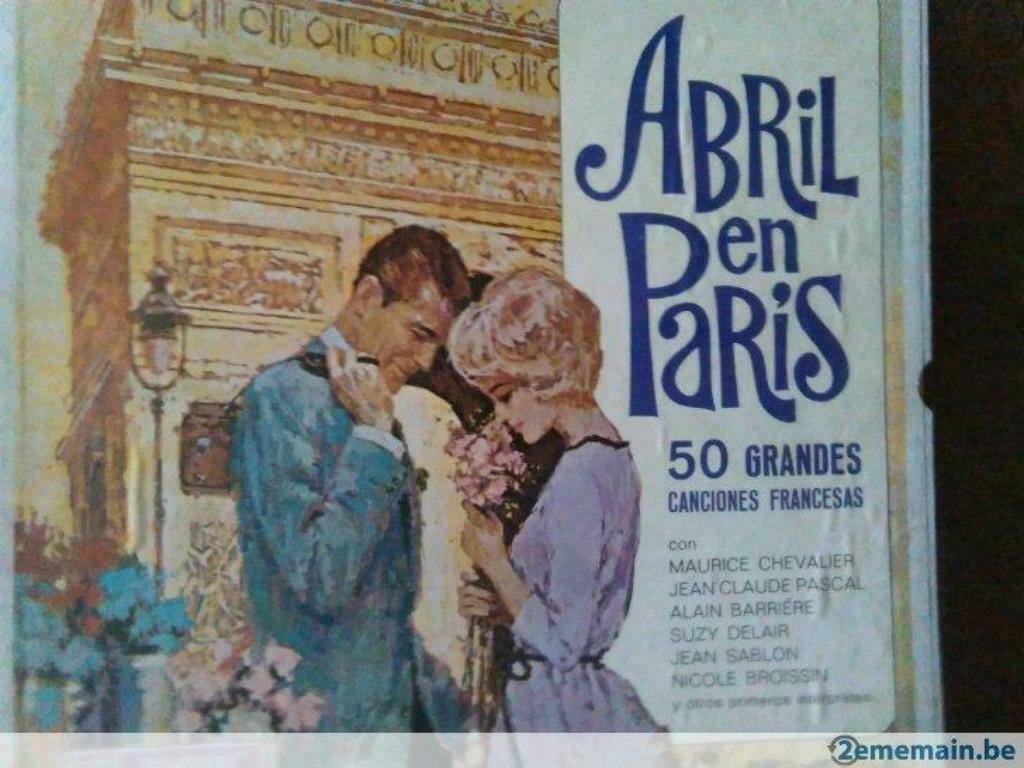 Coffret 4 33 tours "Abril en Paris", Enlèvement ou Envoi