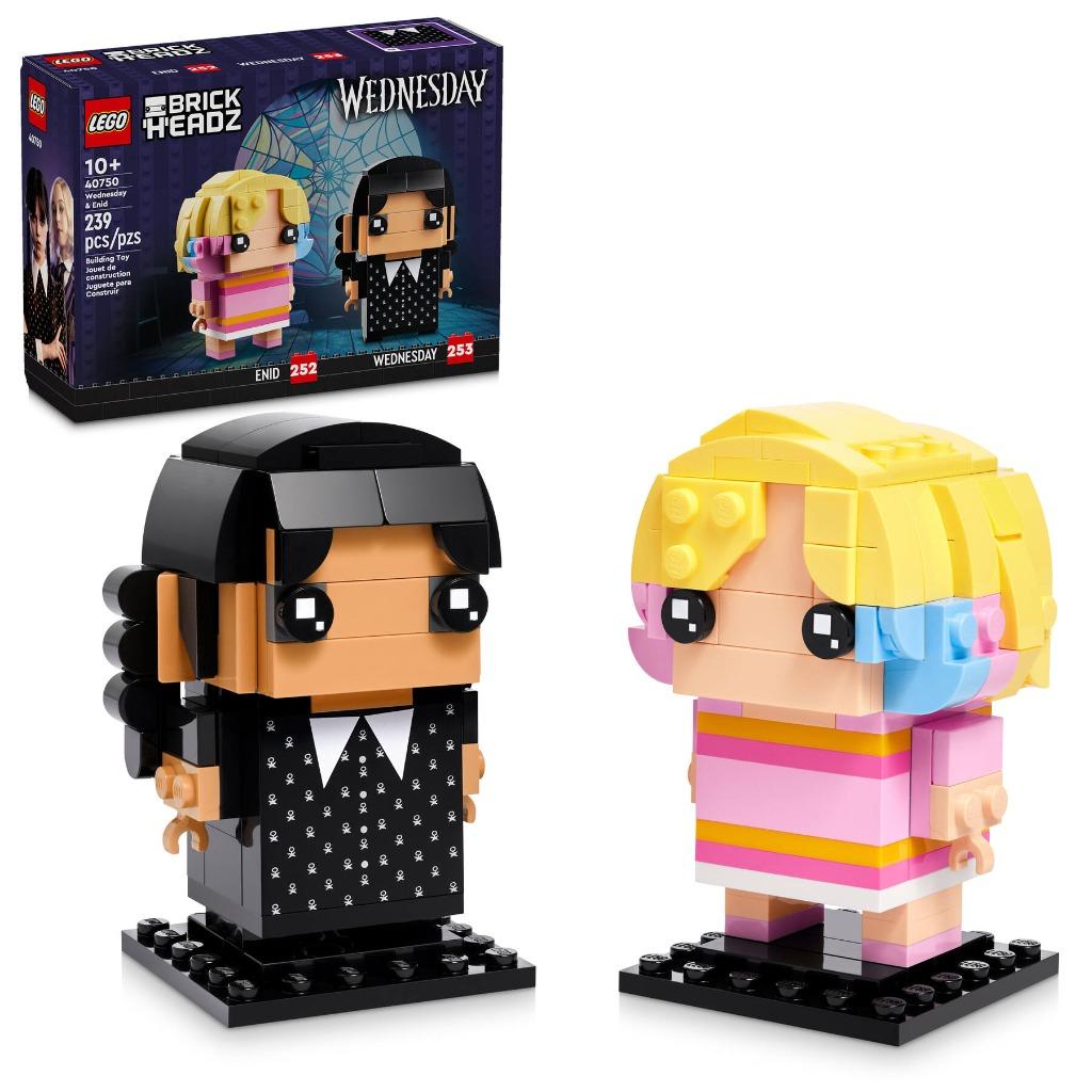 Lego 40750 BrickHeadz Wednesday en Enid, Ophalen of Verzenden, Nieuw, Complete set, Lego