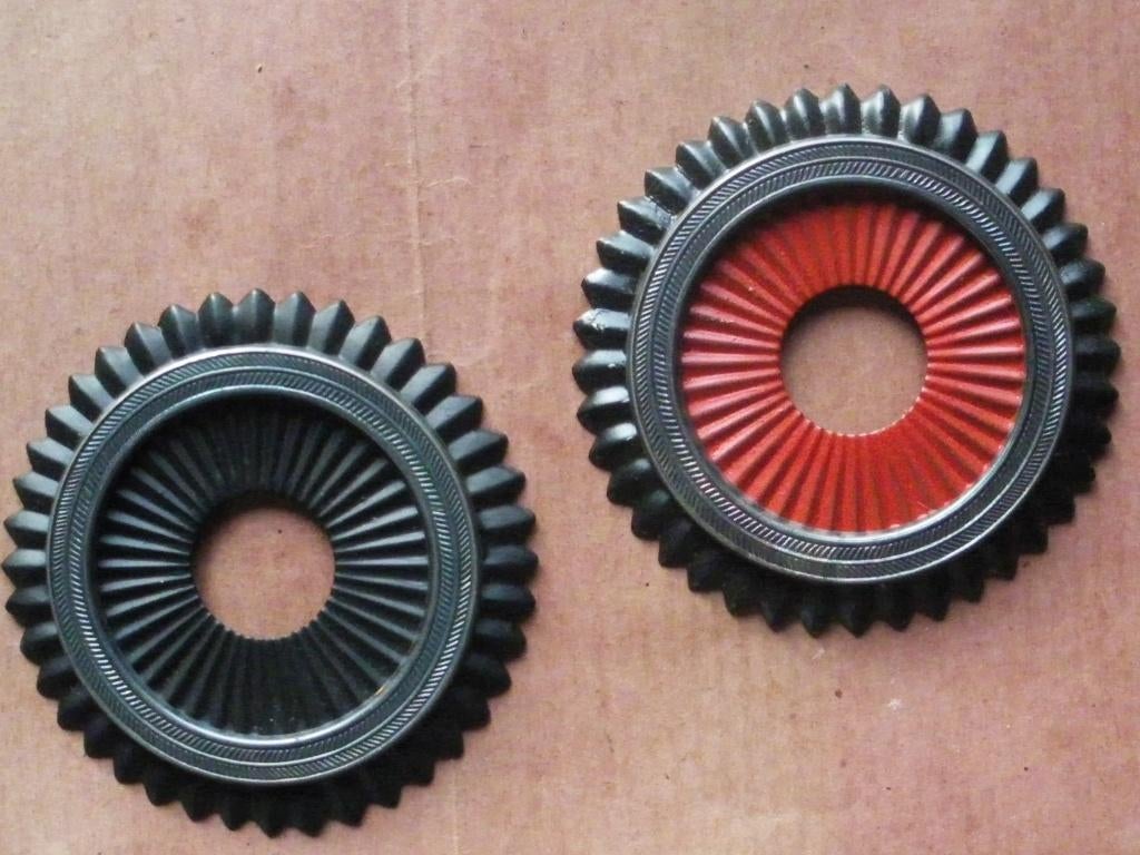 Cocardes allemandes pour un casque à pointe officier Prusse, Collections, Envoi, Armée de terre, Emblème ou Badge
