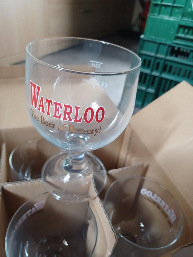 Waterloo glazen, Verzamelen, Ophalen