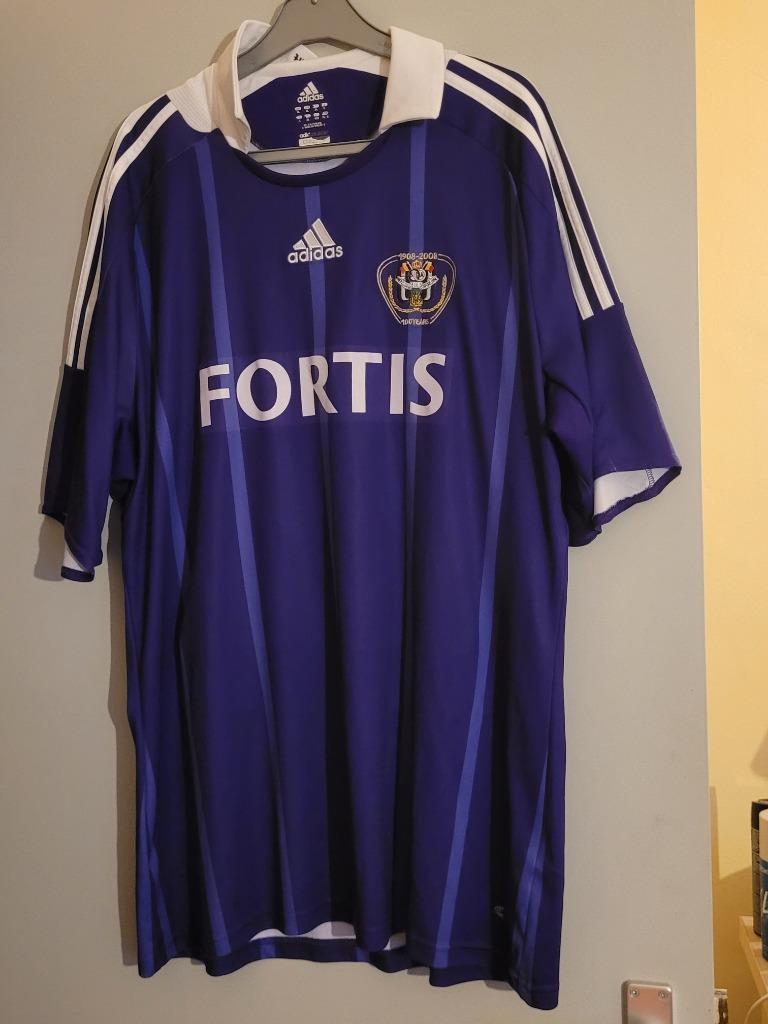 maillot d'anderlecht 2008-2009 taille XL, Taille XL, Enlèvement ou Envoi, Comme neuf, Maillot