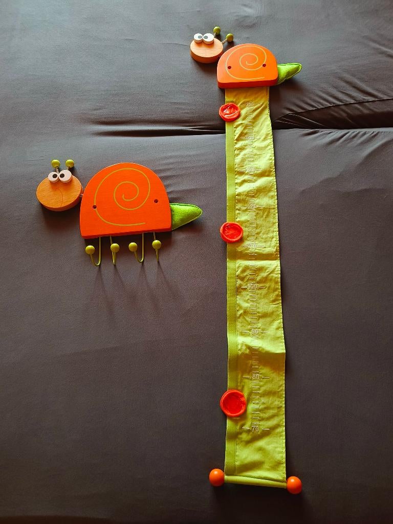 Kapstok en meter voor kinderkamer, Ophalen, Zo goed als nieuw, Kapstokje