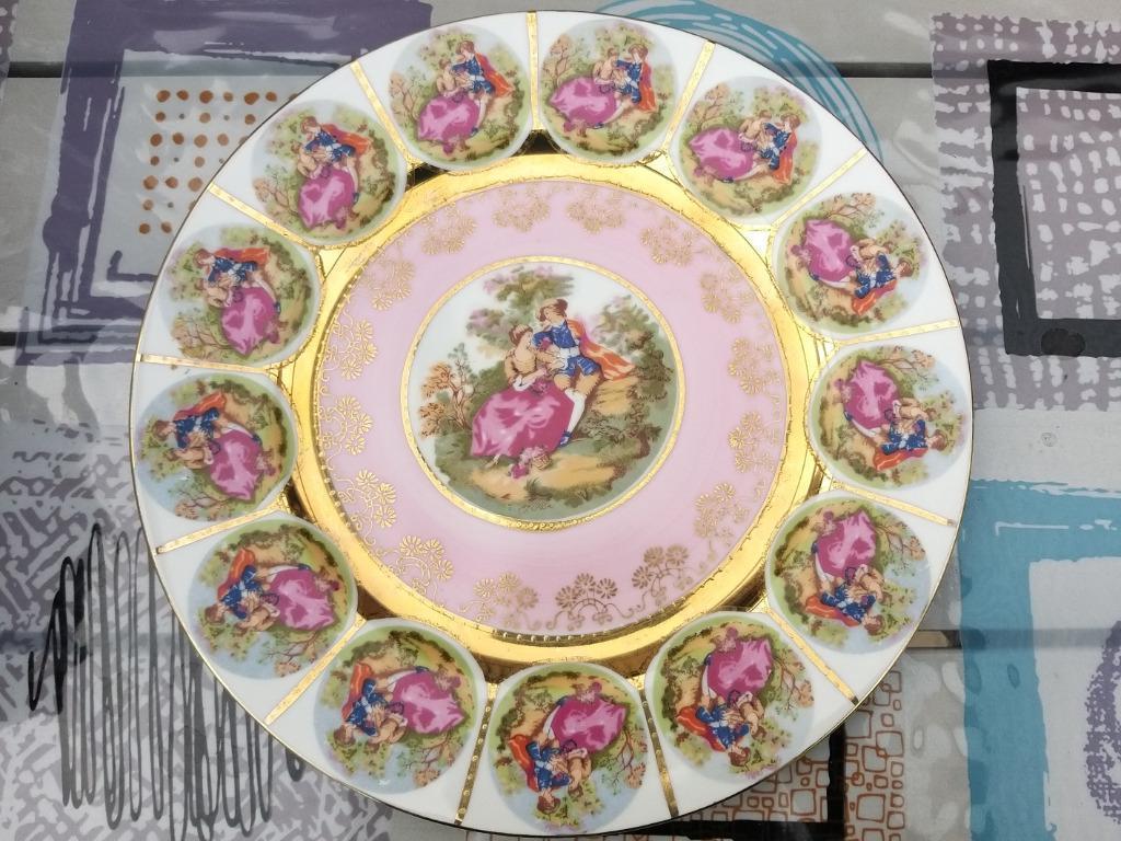 ancienne assiette en porcelaine, Enlèvement ou Envoi