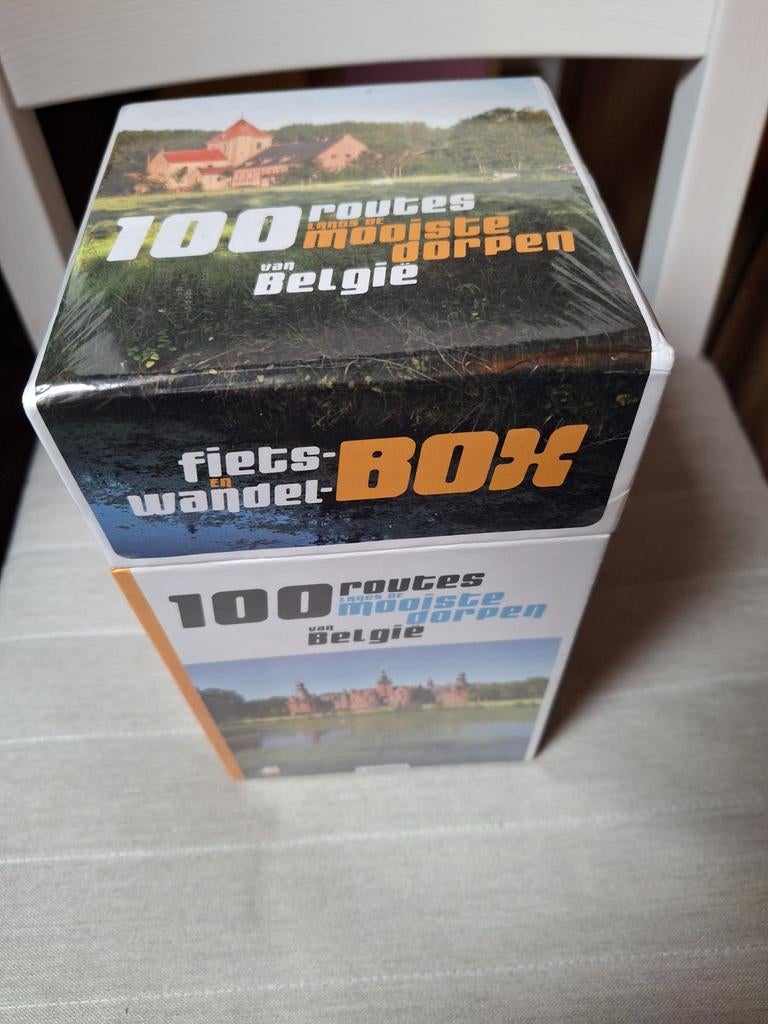 Fiets & wandelbox, 100 routes 'Lannoo', Ophalen of Verzenden, Nieuw