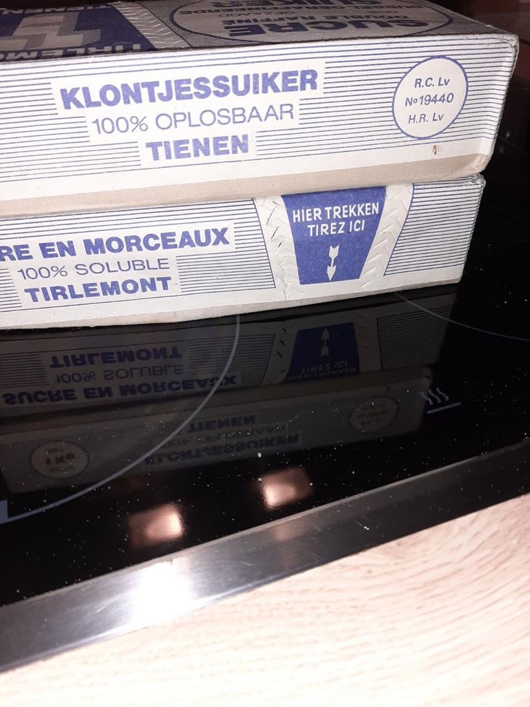 Tienen   suikerklontjes   vintage verpakking, Verzamelen, Suikerzakjes, Ophalen