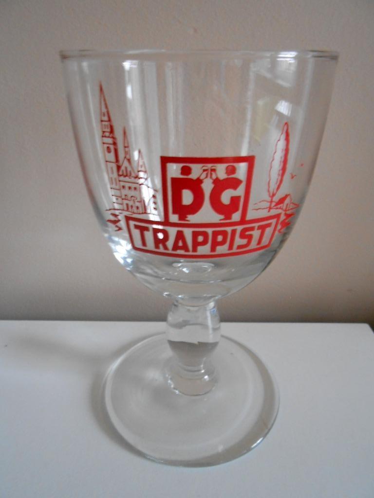 Trappist glas van de brouwerij De Gheest uit aalst ., Ophalen of Verzenden