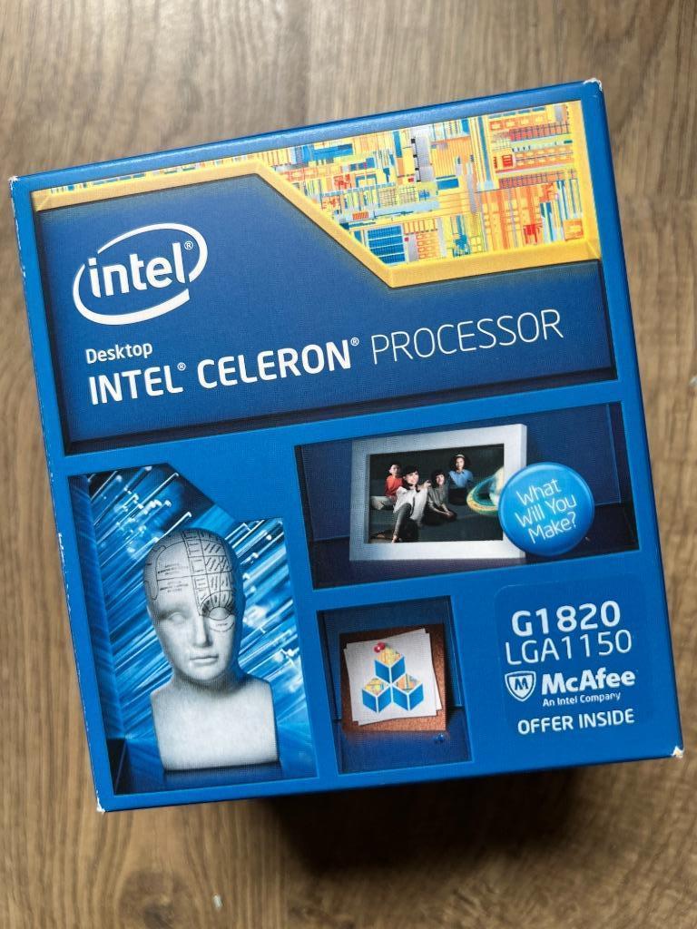 Intel Celeron Processor G1820 (2M Cache, 2.70 GHz) Box, Computers en Software, Processors, Zo goed als nieuw, LGA 1150, Intel Celeron