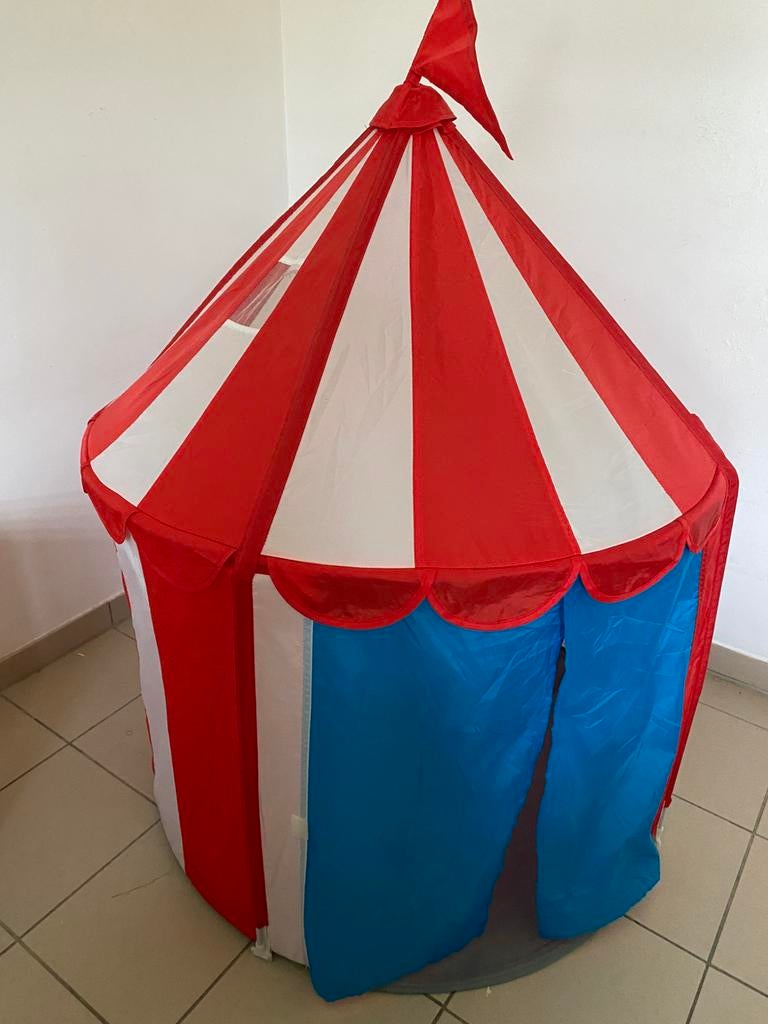 Bumba tent, Ophalen, Zo goed als nieuw