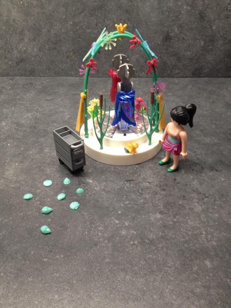 Playmobil winkelcentrum styliste met verlichte etalage 5489, Kinderen en Baby's, Ophalen of Verzenden, Zo goed als nieuw
