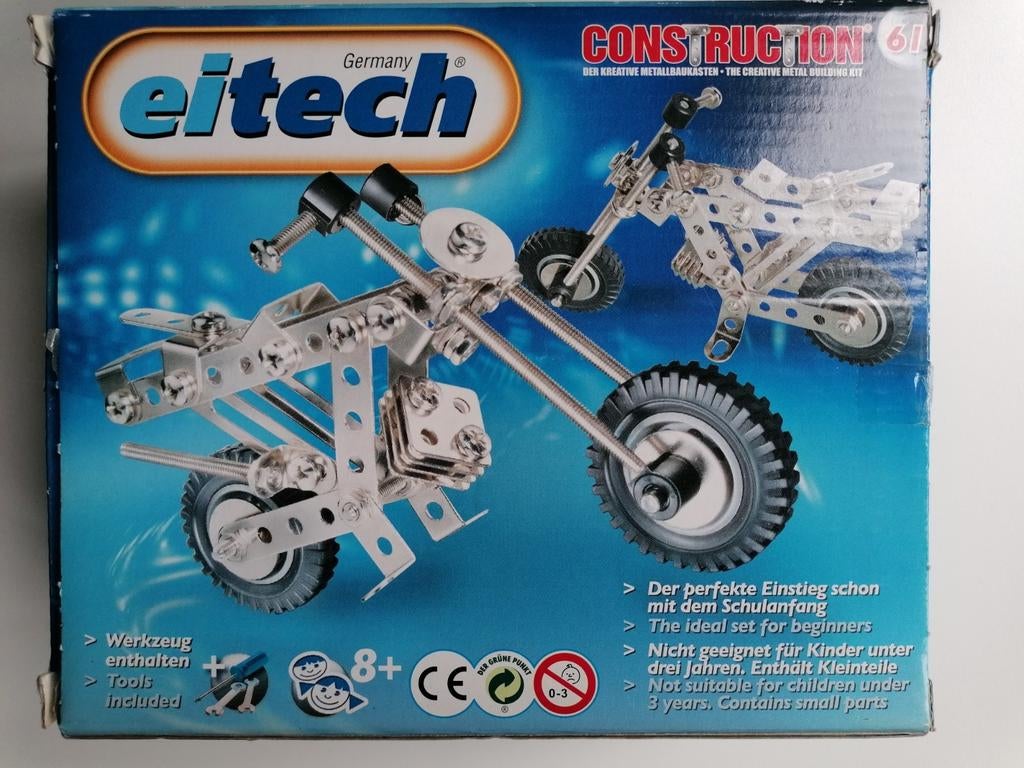 Metalen bouwkit bromfiets EITECH, Ophalen, Zo goed als nieuw