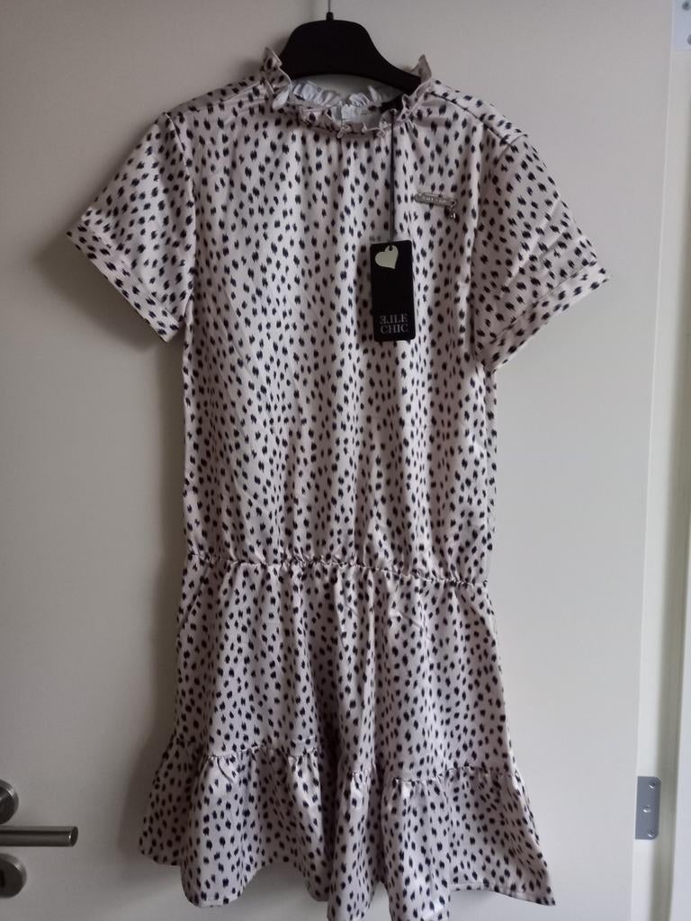 Feestjurk 146/152 NIEUW, Elle chic, Meisje, Nieuw, Ophalen of Verzenden