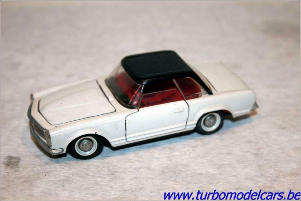Mercedes-Benz 280 SL Hard Top 1/43 Tekno Denmark, Hobby & Loisirs créatifs, Voitures miniatures | 1:43, Utilisé, Voiture, Autres marques