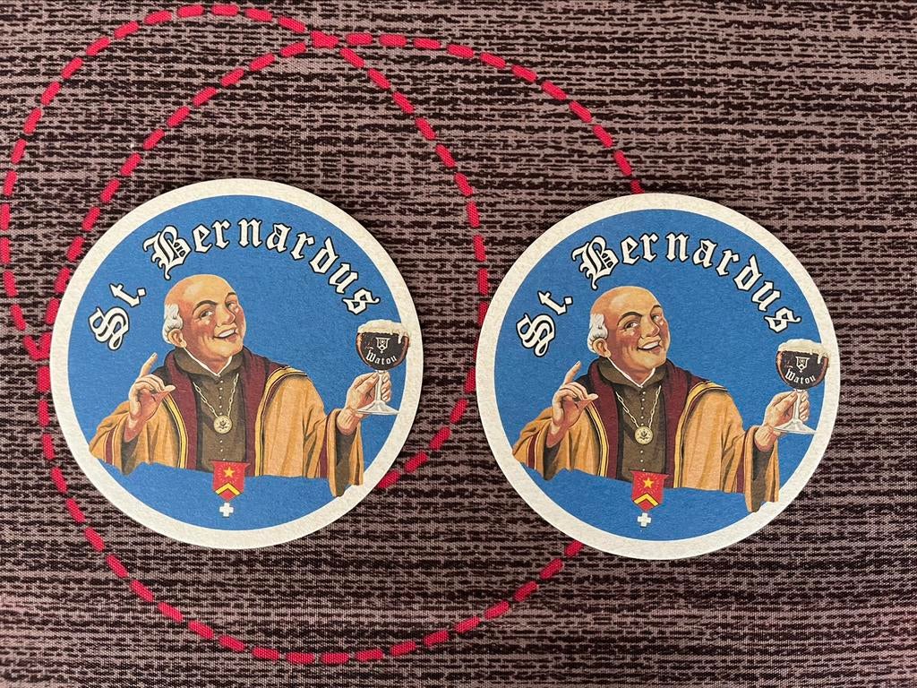Onderzetters Bier St Bernardus, Verzamelen, Ophalen of Verzenden, Nieuw