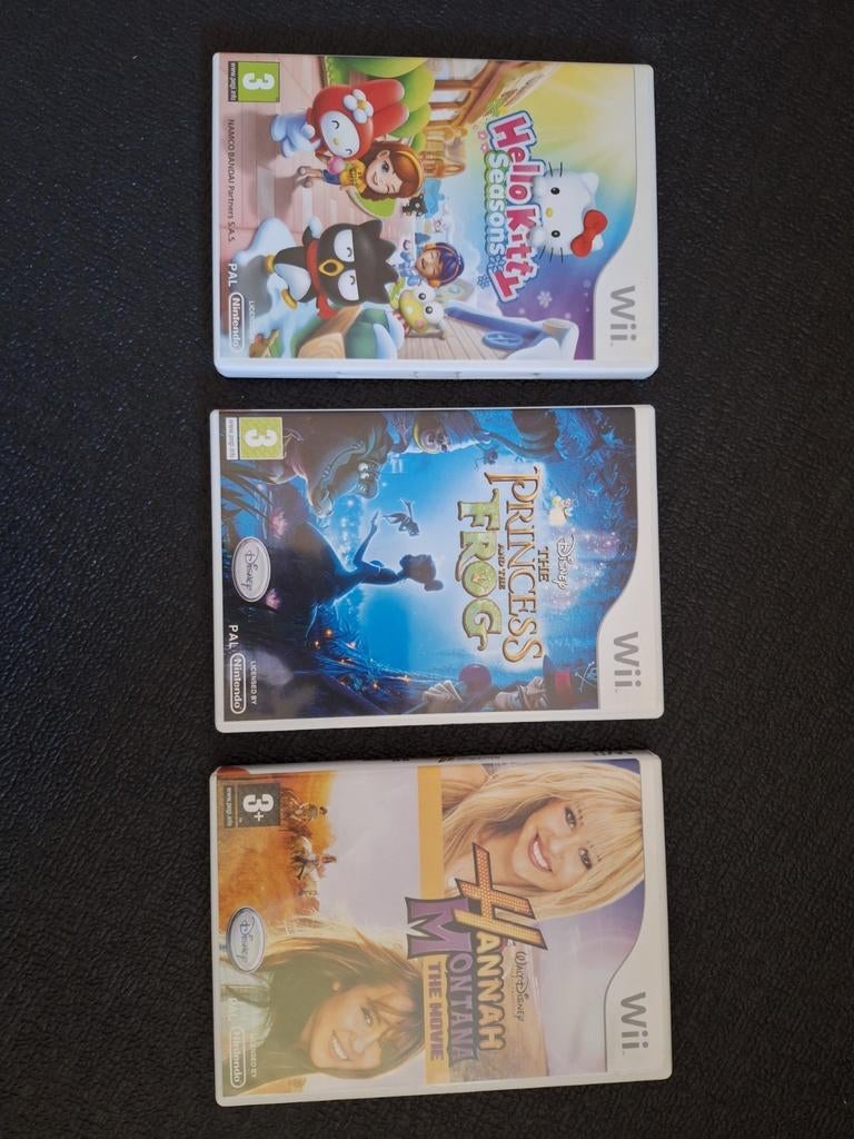 Wii spelletjes, Enlèvement, Comme neuf