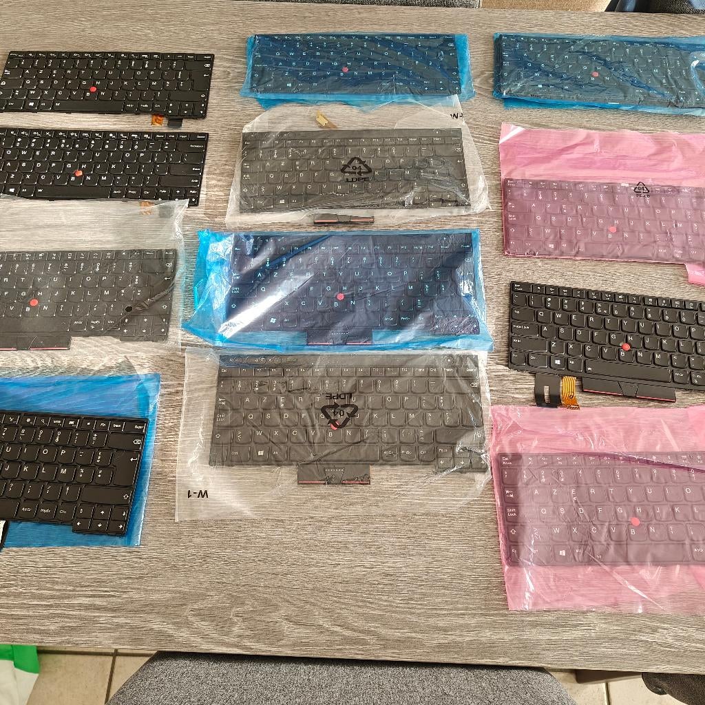 Lenovo laptop keyboards / toetsenborden - Nieuw, Computers en Software, Multimediatoetsen, Nieuw, Ophalen of Verzenden, Qwerty