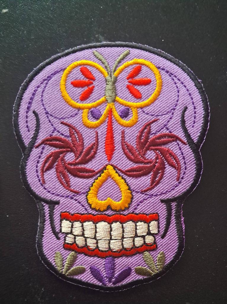 skull schedel patch  - NIEUW, ANDERE, Ophalen of Verzenden, Nieuw