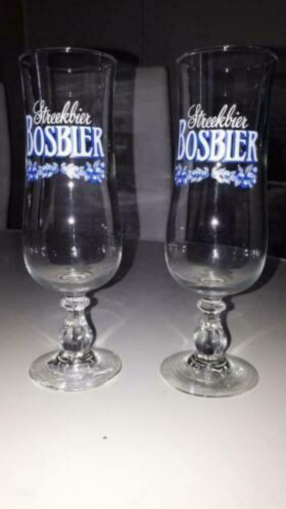 Bosbier : bierglas, Ophalen of Verzenden, Nieuw, Glas of Glazen, Overige merken