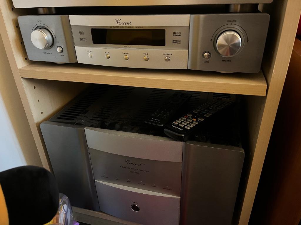 Vincent audio SAV-C2 en SAV-P200, Ophalen, Zo goed als nieuw, Audio