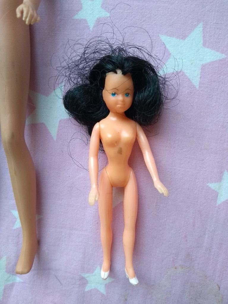 vintage barbie - mini popje, Verzamelen, Poppen, Ophalen of Verzenden, Gebruikt, Pop