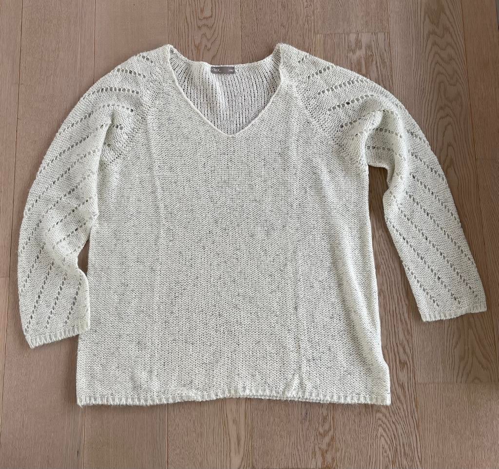Trui, Wit, Maat 46/48 (XL) of groter, Nieuw, Ophalen of Verzenden