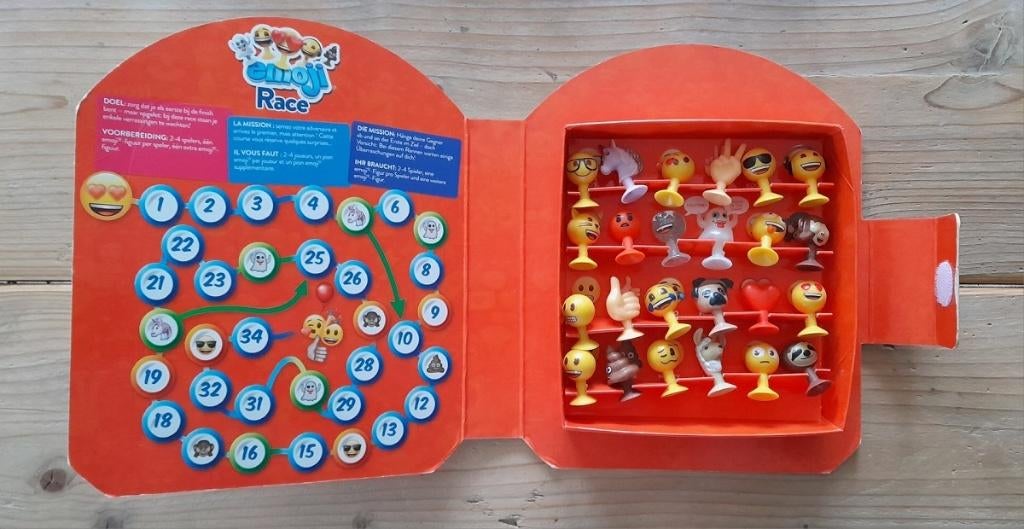 Boîte à figurines Aldi Emoji à collectionner - Rouge, Aldi, Enlèvement ou Envoi