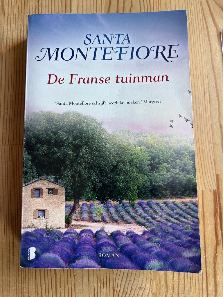 boek Santa Montefiore - De Franse tuinman, Ophalen, Gelezen