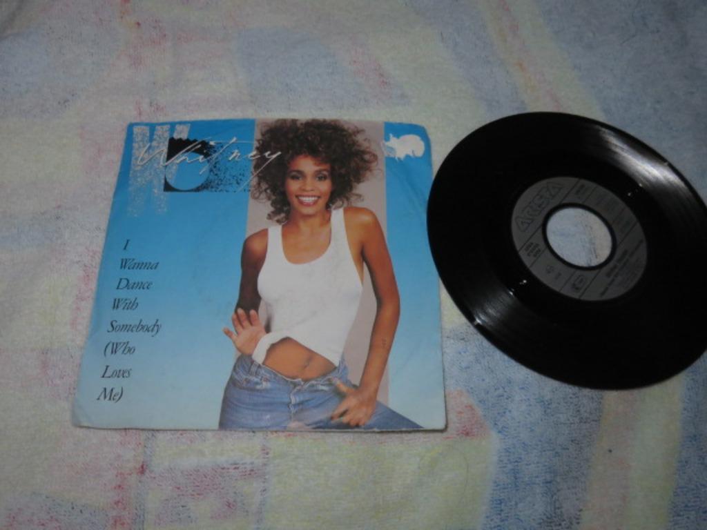 Whitney Houston : I wanna dance w/ somebody  - vinyl - 1987, Cd's en Dvd's, Vinyl | Pop, Ophalen of Verzenden, Gebruikt