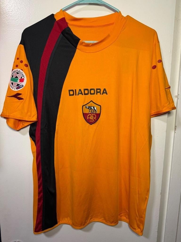AS Roma Totti Voetbalshirt Origineel Nieuw 2005, Envoi, Comme neuf