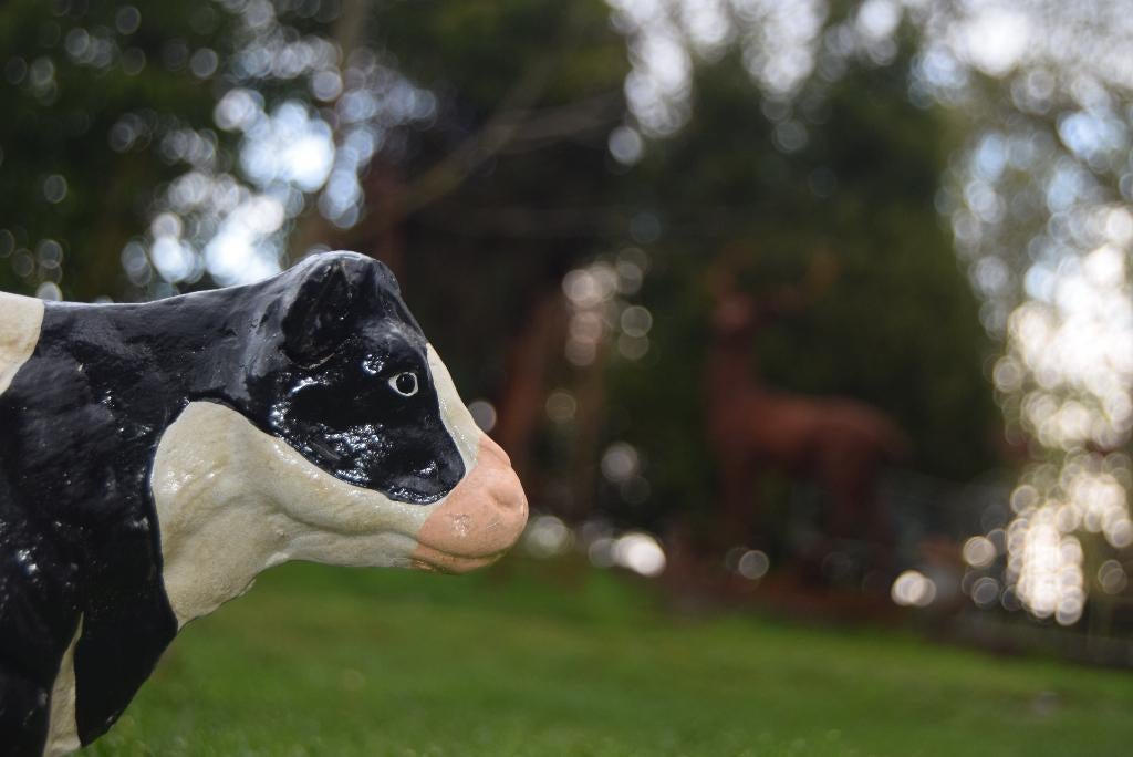 VACHE LAITIERE EN FONTE PATINEE, Enlèvement ou Envoi, Neuf