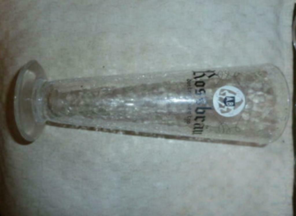 #H Bier glas ROSSBRÄU Dortmunder Typ Brij Anglo Belge Zulte, Ophalen of Verzenden, Nieuw, Bierglas