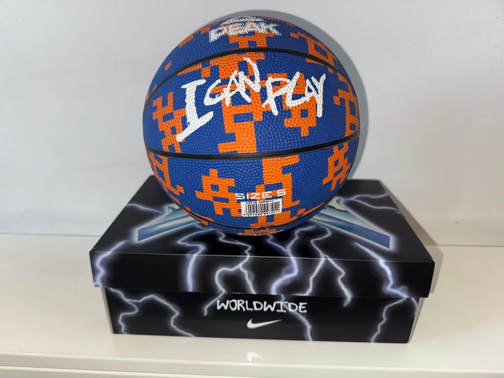 Ballon Basket-ball, Sports & Fitness, Basket, Comme neuf, Ballon, Enlèvement