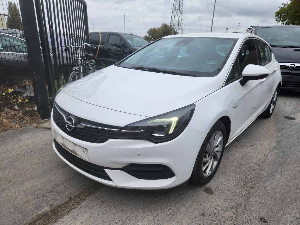 Opel Astra **2020**1.5TD**, Voorwielaandrijving, Stof, Wit, Bedrijf