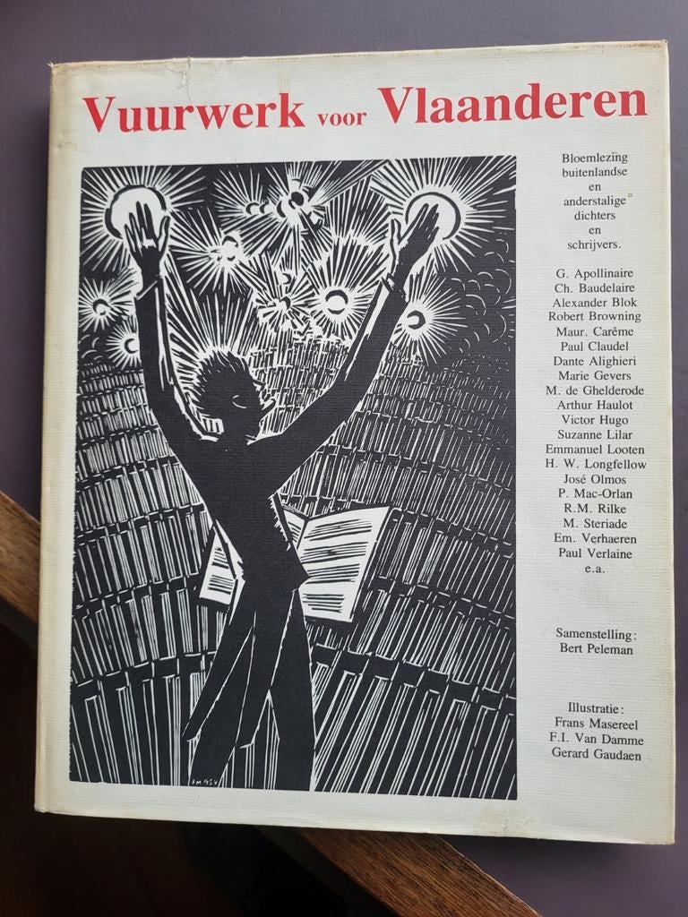Vuurwerk voor Vlaanderen Peleman Masereel, Antiek en Kunst, Ophalen of Verzenden