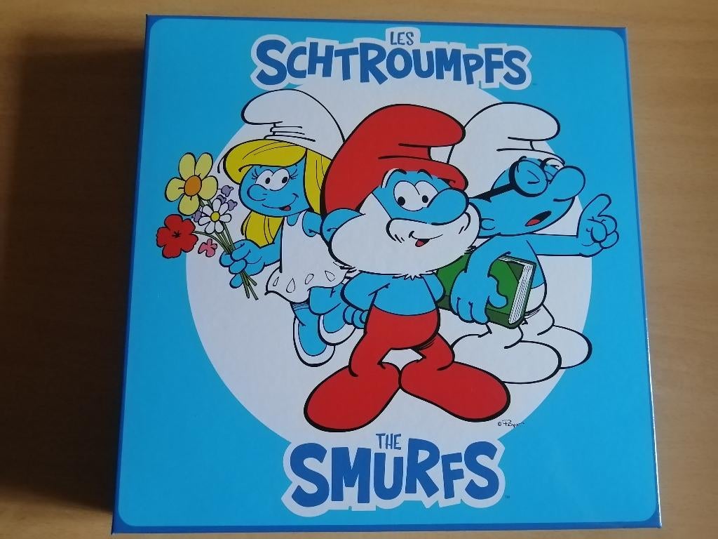Nouvelle Boite multi-jeux Les Schtroumpfs, Enlèvement ou Envoi, Neuf