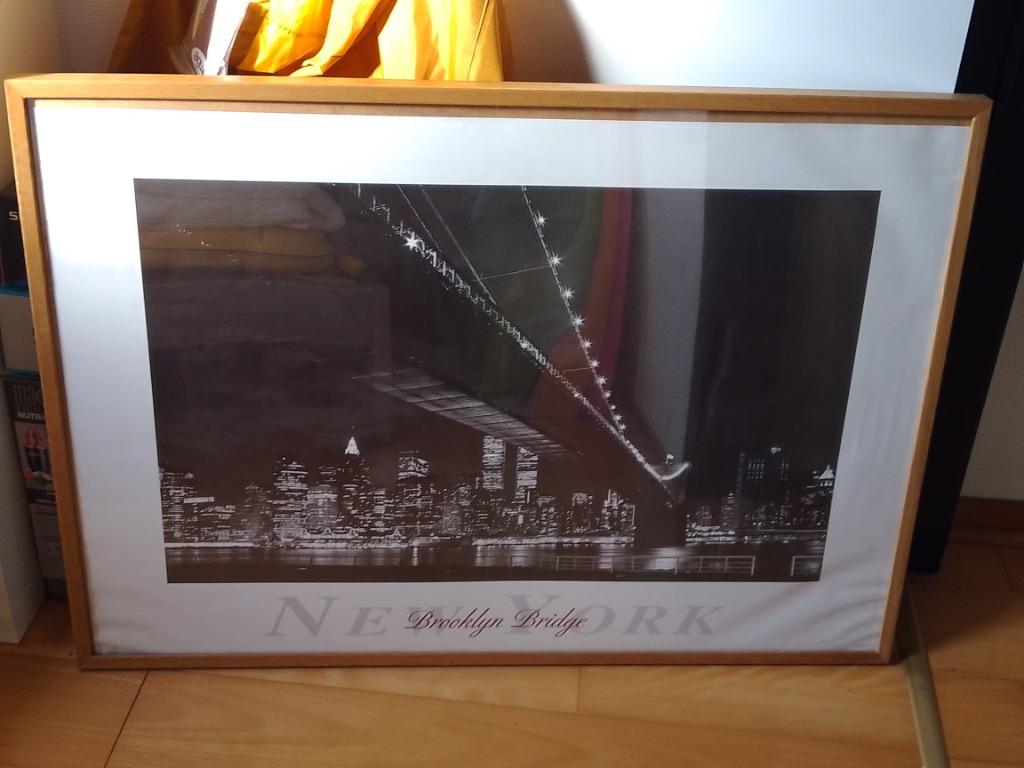 kader met poster New York, Ophalen, Zo goed als nieuw, Foto of Poster