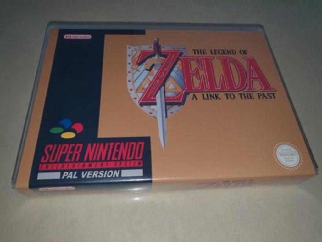 Zelda A Link to the Past SNES Game Case, Envoi, Comme neuf