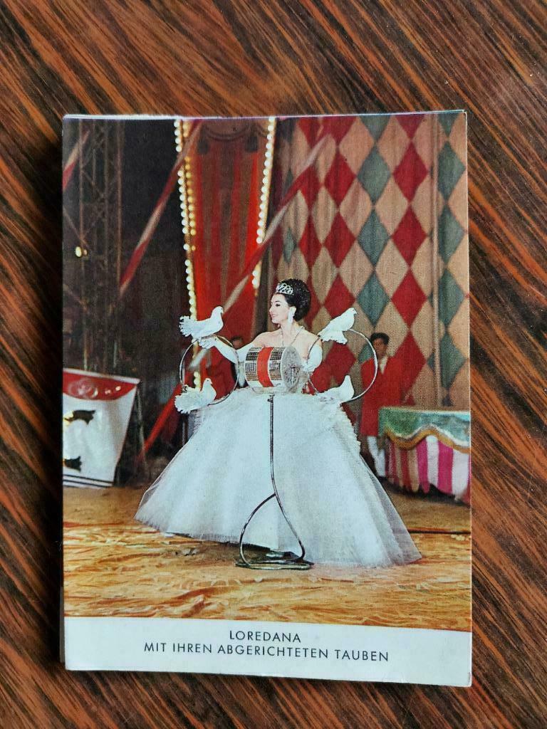 oude briefkaarten circus met dieren, Enlèvement ou Envoi