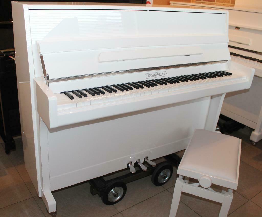 Ook op zondag! Huurpiano's met huuraftrek bij aankoop!, Muziek en Instrumenten, Verzenden, Wit, Nieuw, Piano
