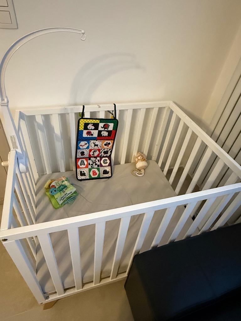 Parc bébé, Kinderen en Baby's, Babyparken, Ophalen, Gebruikt, Rechthoekig, In hoogte verstelbaar