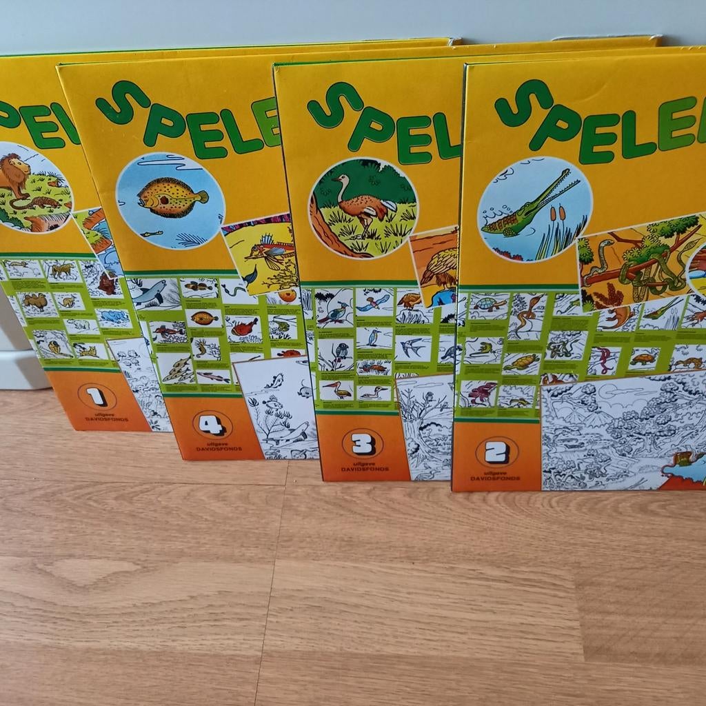 VINTAGE PUZZELS SPELENDERWIJS > DAVIDSFONDS, Ophalen of Verzenden