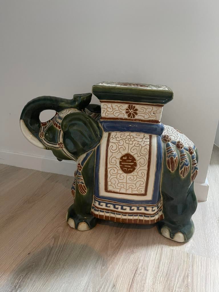 Keramieken olifant, Antiek en Kunst, Ophalen