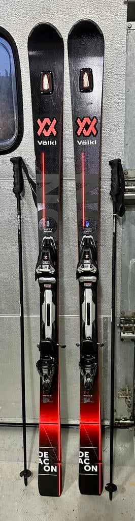 Völkl Deacon 74 — 178 cm — Marqueur GripWalk, Enlèvement, Comme neuf, Ski, Bâtons