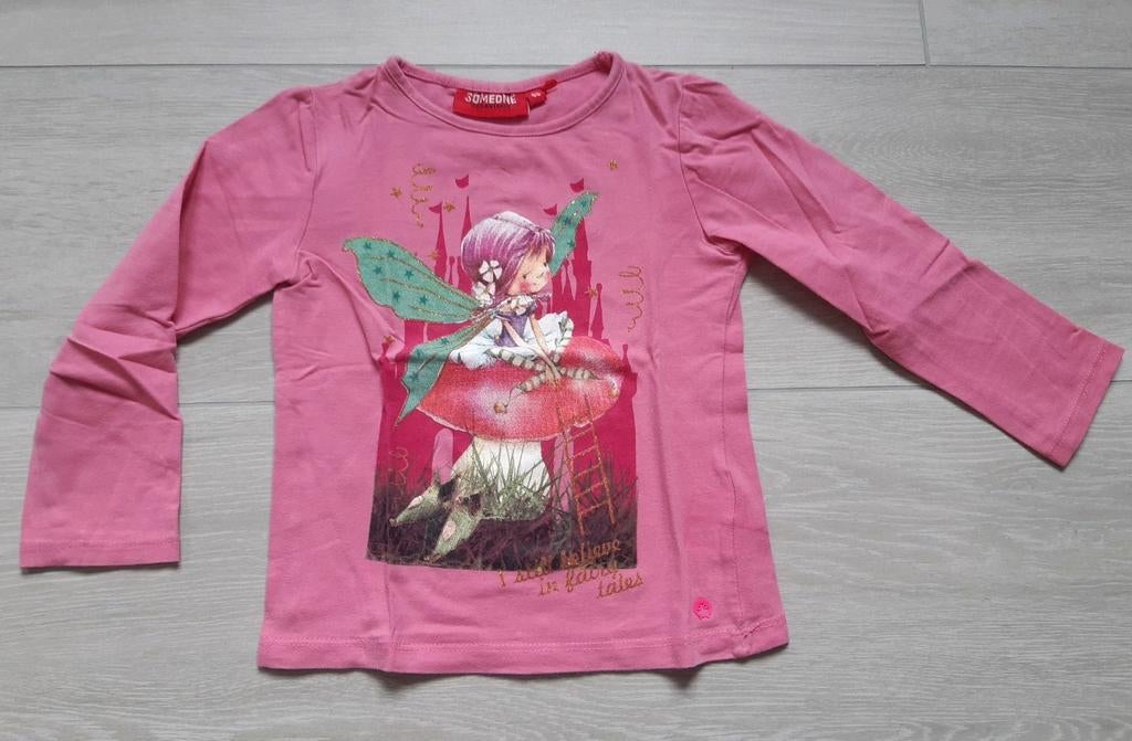 Longsleeve Someone elfje maat 98, Ophalen of Verzenden