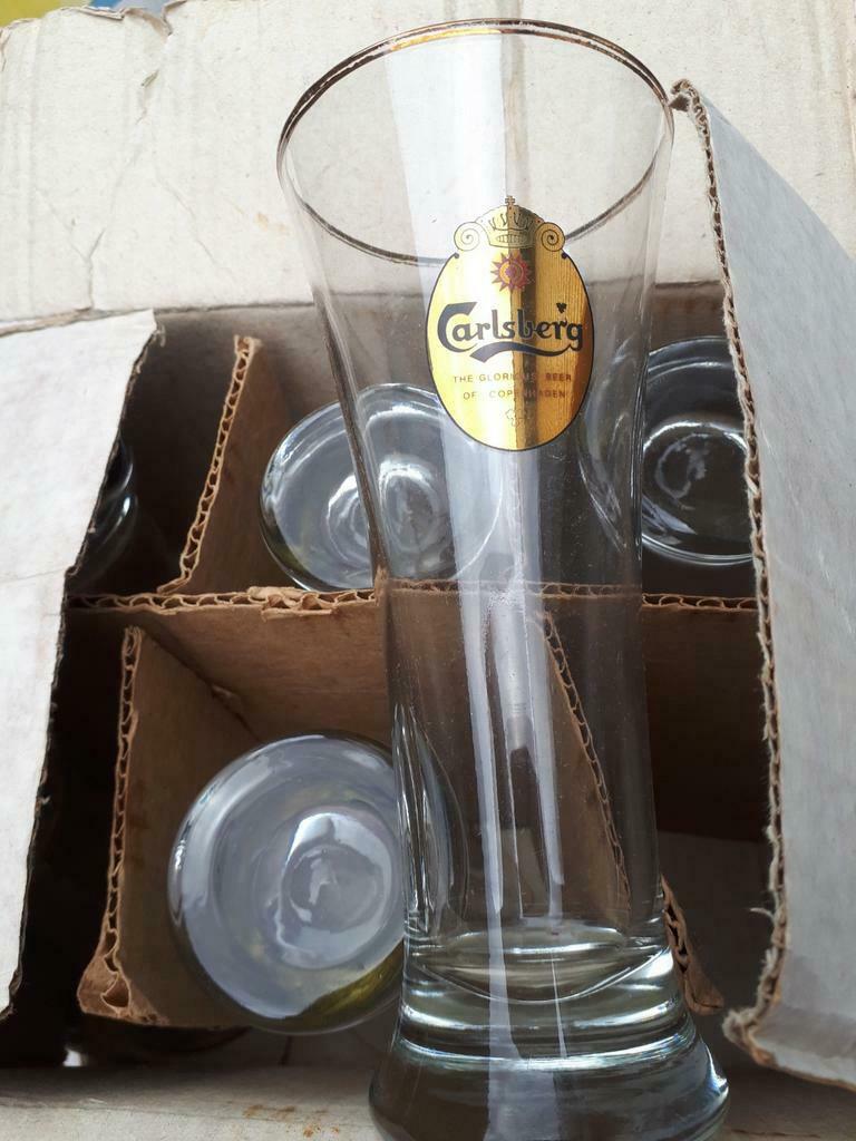 6 glazen Carlsberg, Verzamelen, Ophalen