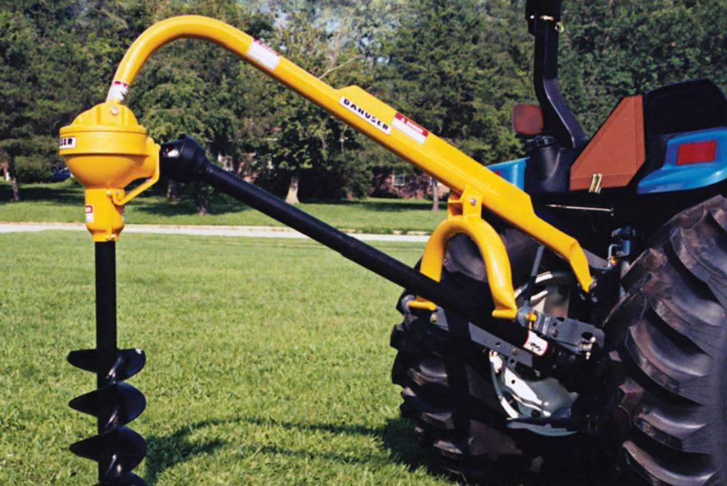 Grondboor voor achter elke tractor merk Danuser demo/Nieuw, Zakelijke goederen, Ophalen of Verzenden, Boomteelt, Weidebouw