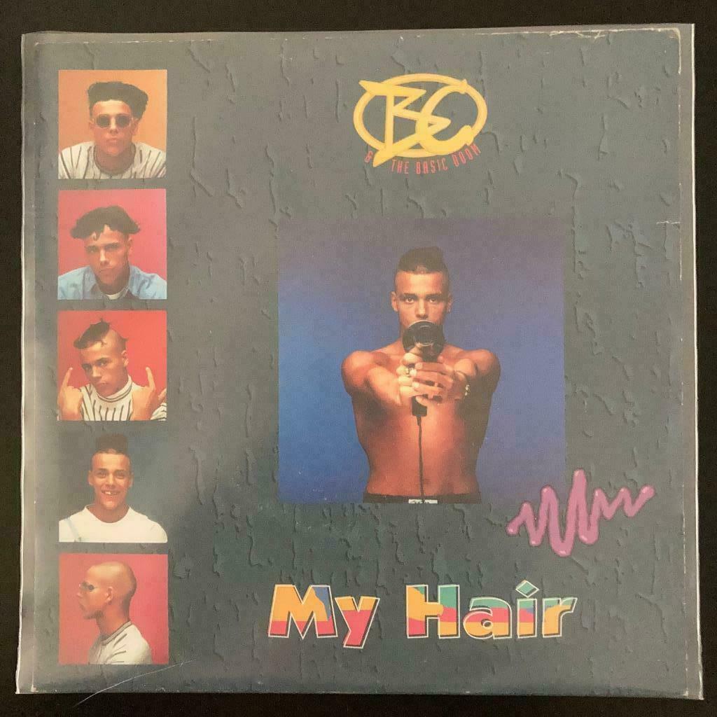 7" BC & The Basic Boom - My Hair (BITE 1991) VG+, Gebruikt, Verzenden, 7 inch, Single