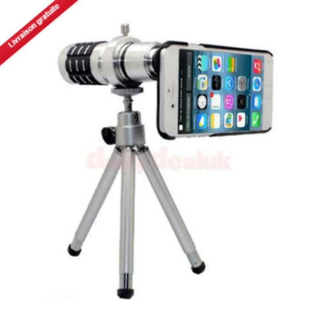 Aluminum 12X Optical Zoom for iPhone 6S, Ophalen of Verzenden, Nieuw, IPhone 6