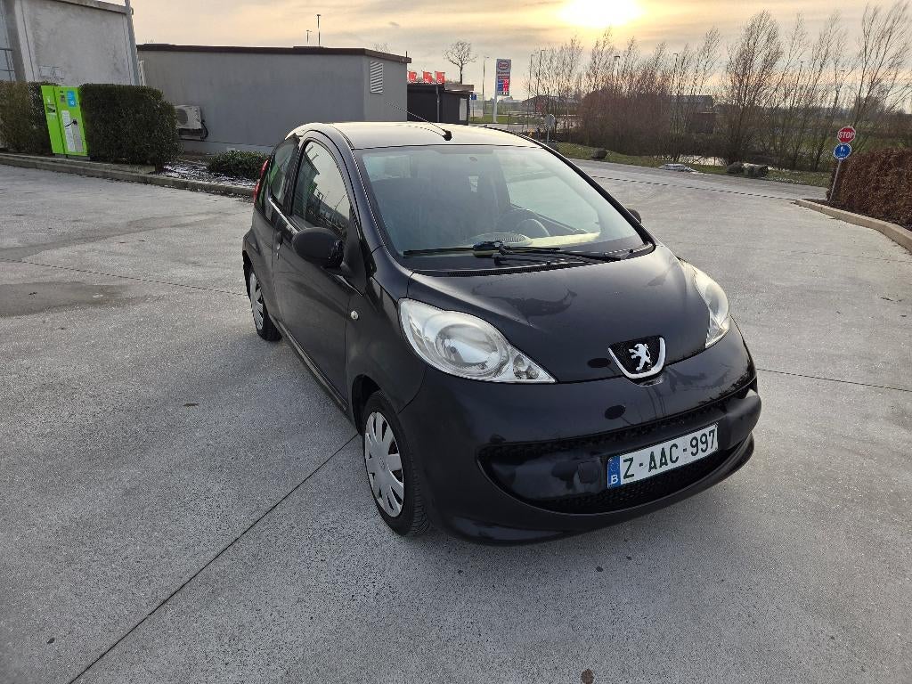 Peugeot 107 2008 121749 km garantie 1 an, Autos, Achat, Entreprise, Noir, 2 portes